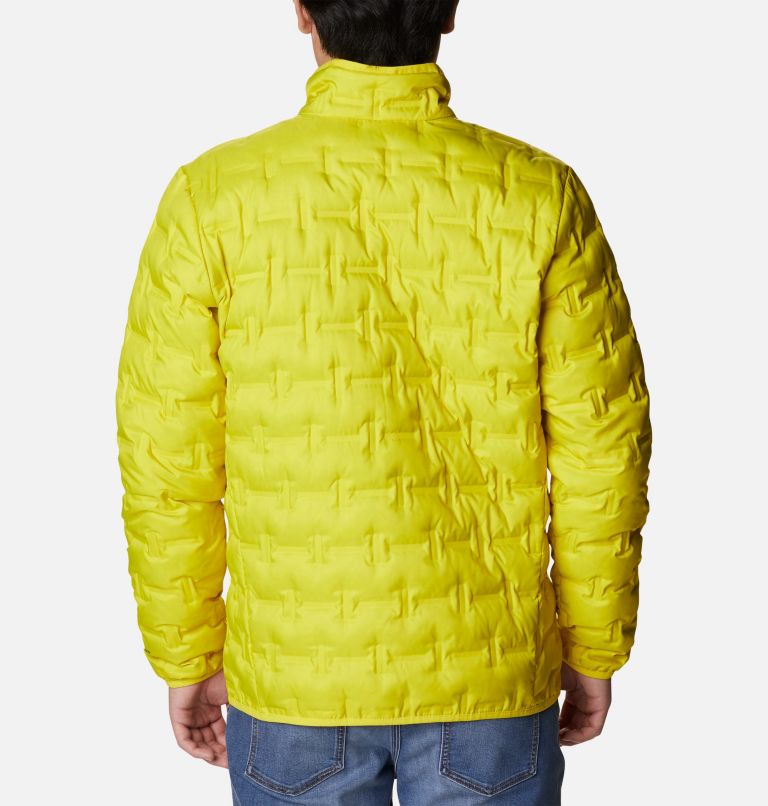 Men's Delta Ridge Down Jacket, Color: Laser Lemon, image 2