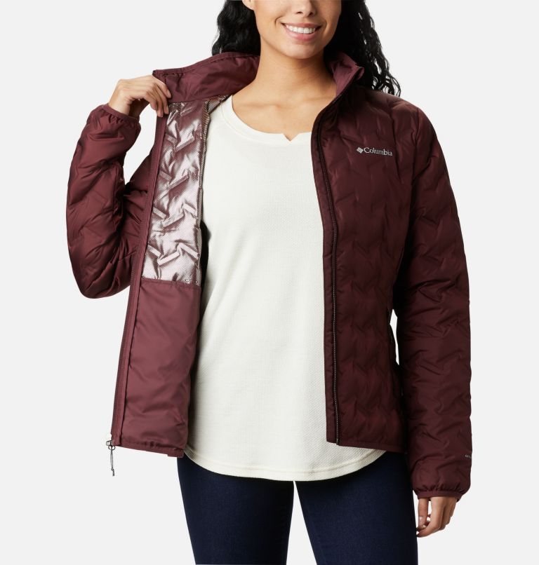 Delta Ridge Down Jacket | 671 | S, Color: Malbec, image 6