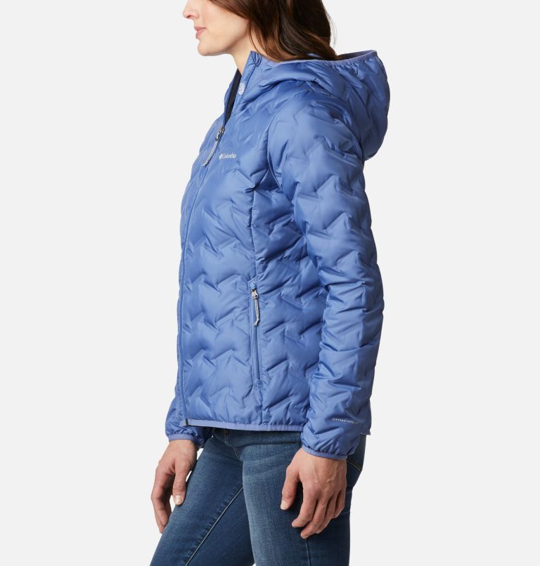 Delta Ridge Down Hooded Jacket | 458 | M, Color: Velvet Cove, image 3