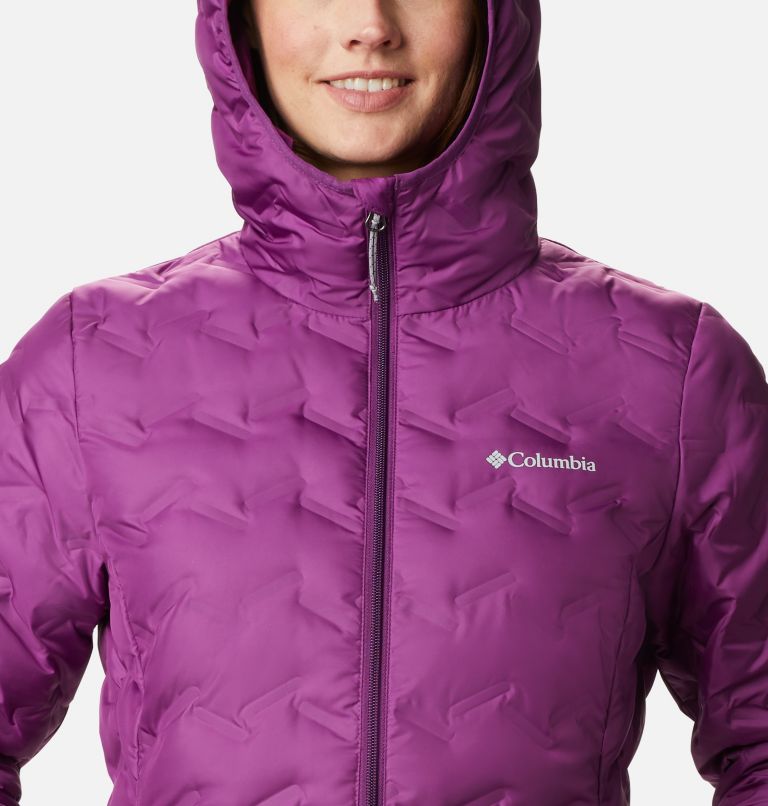 Delta Ridge Down Hooded Jacket | 575 | L, Color: Plum, image 4