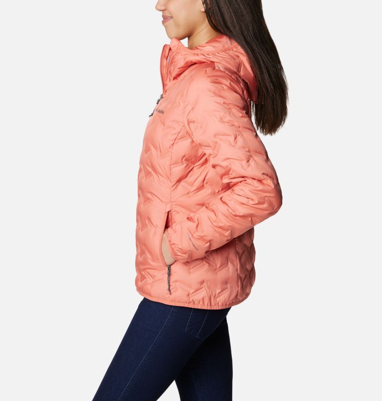 Delta Ridge Down Hooded Jacket | 852 | XXL, Color: Faded Peach, image 3
