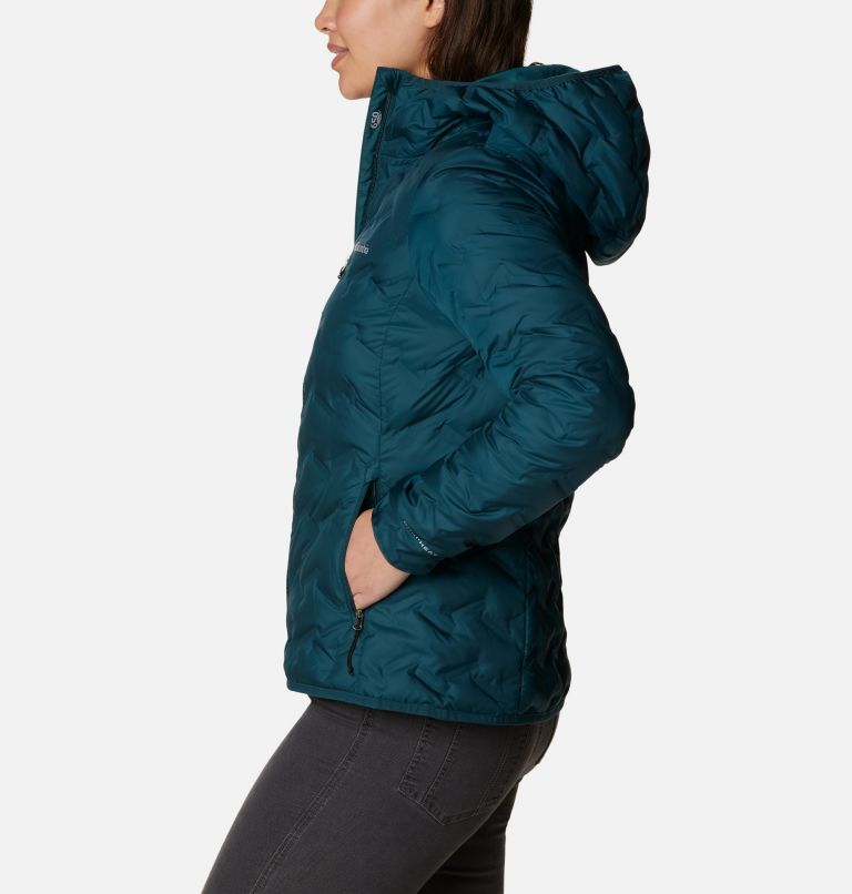 Delta Ridge Down Hooded Jacket | 414 | M, Color: Night Wave, image 3