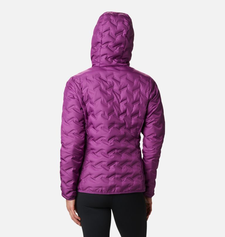 Delta Ridge Down Hooded Jacket | 575 | M, Color: Plum, image 2