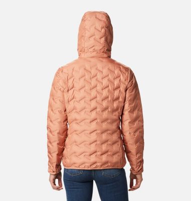 Women's Delta Ridge Down Hooded Jacket Delta Ridge&trade; Down Hooded Jacke | 010 | L, Nova Pink, back