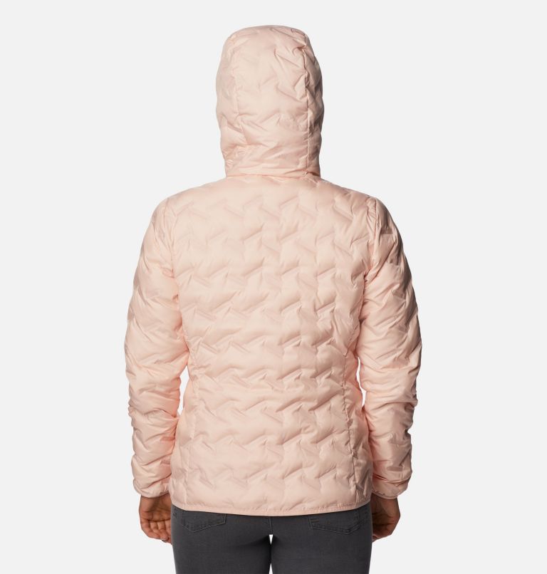 Delta Ridge Down Hooded Jacket | 890 | M, Color: Peach Blossom, image 2