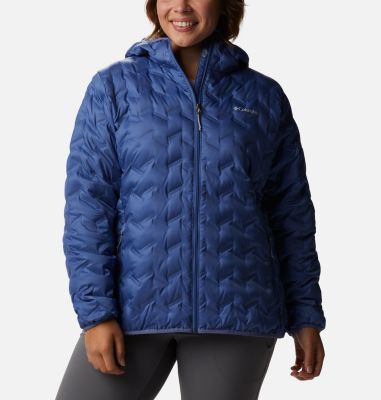 plus size columbia rain to fame hooded rain jacket