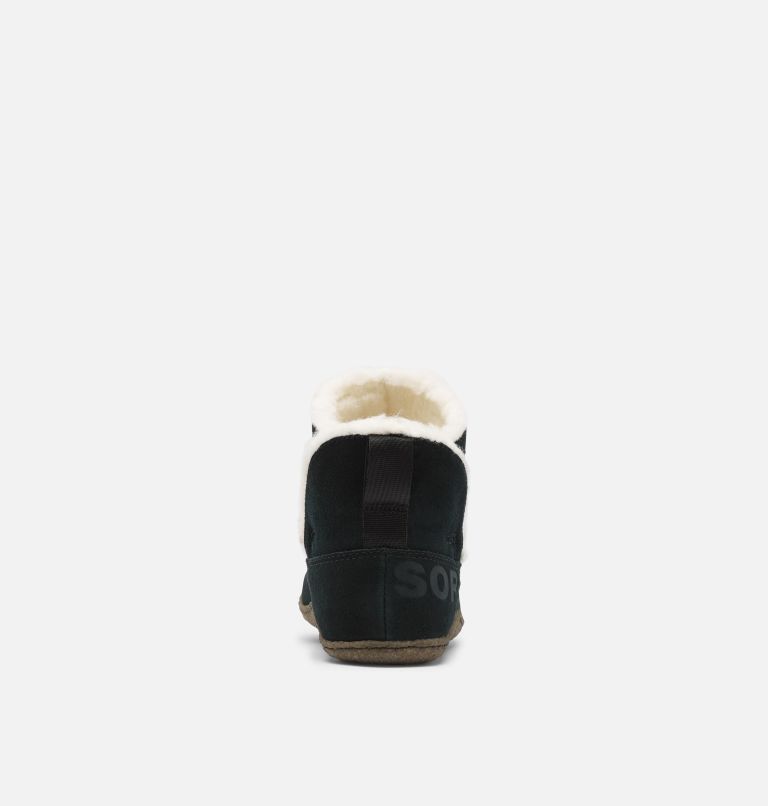 Women's Nakiska Bootie Slipper, Color: Black, Natural, image 3