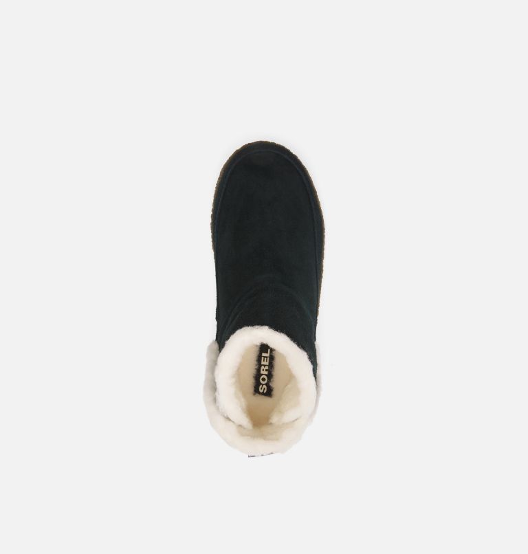 Women's Nakiska Bootie Slipper, Color: Black, Natural, image 5