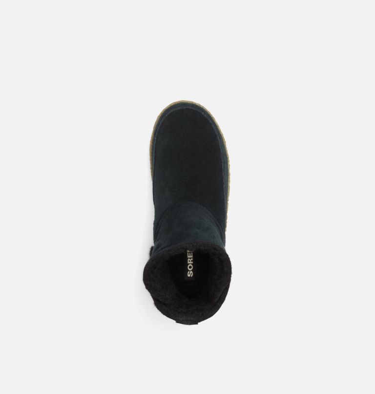 Thumbnail: Pantuflas tipo botín Nakiska para mujer, Color: Black, Sage, image 5
