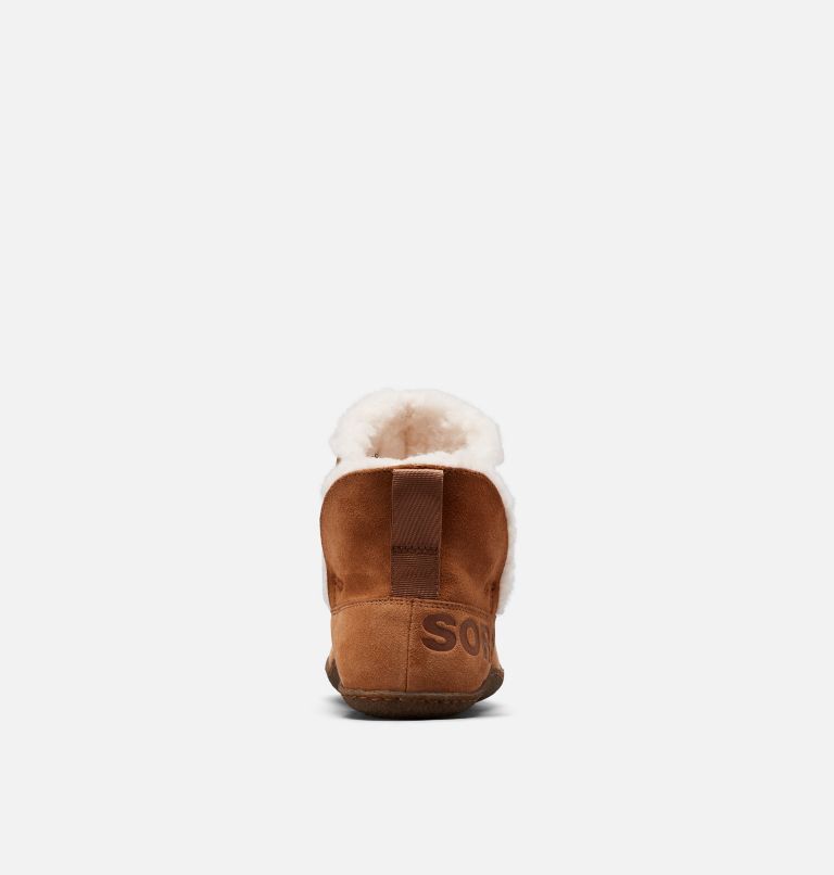Pantofole Nakiska Bootie da donna, Color: Camel Brown, image 3