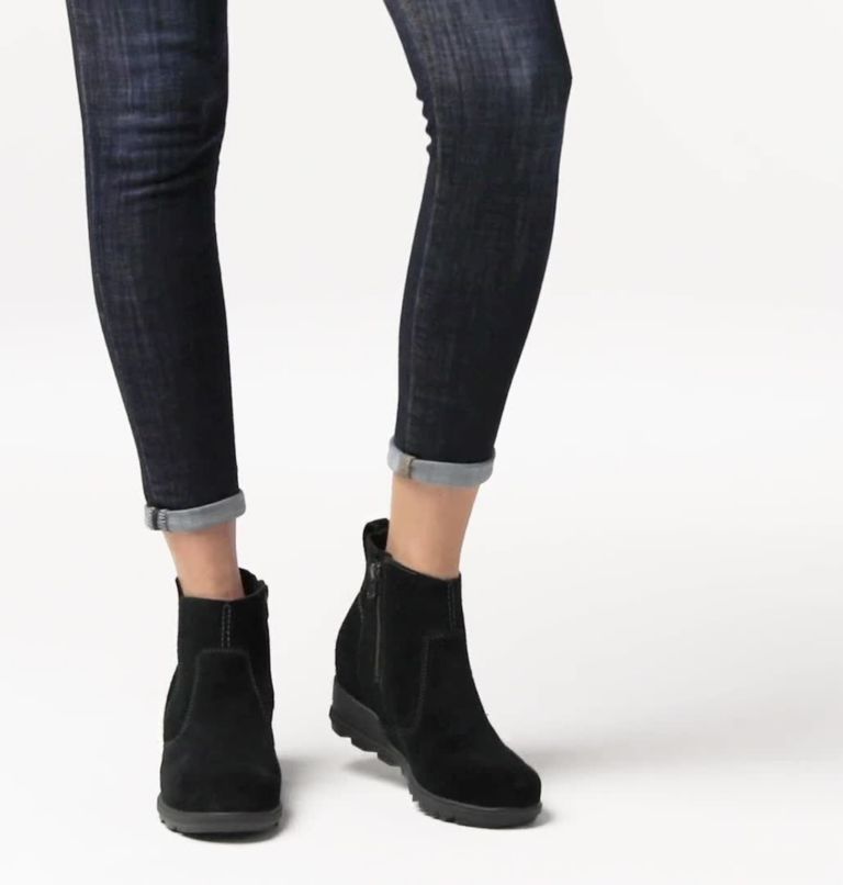 sorel women's evie ™ pull on suede bootie