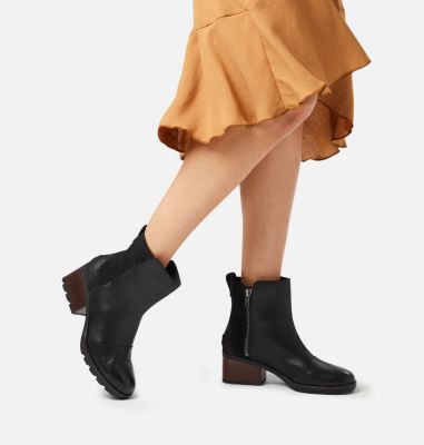 franco sarto square toe booties