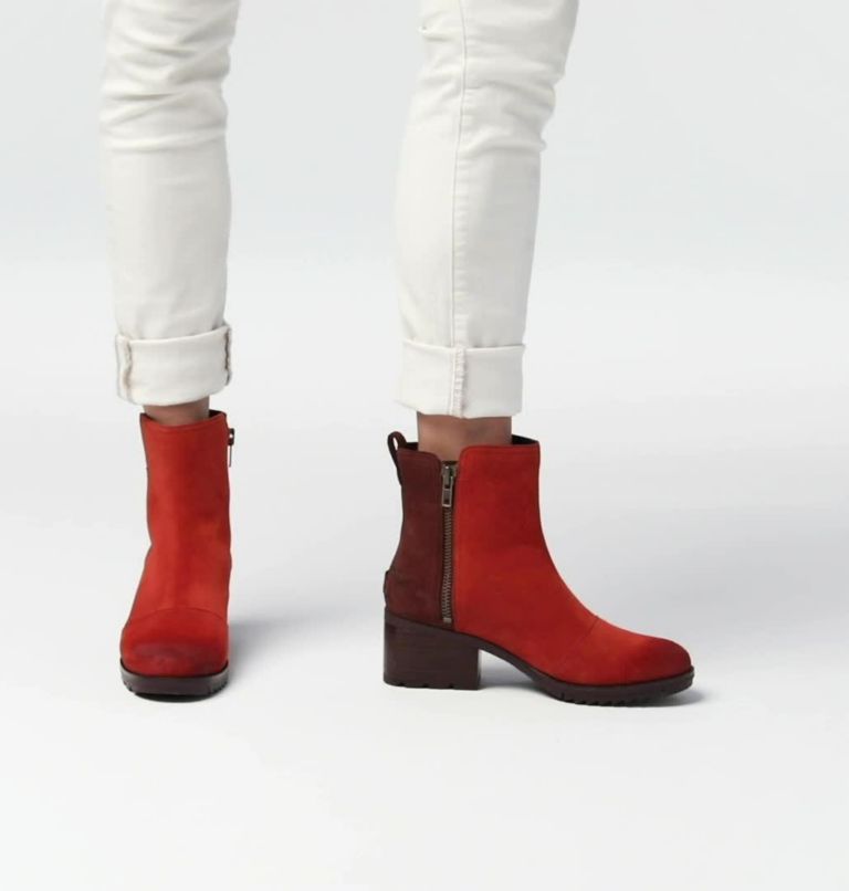 CATE BOOTIE | 835 | 9.5, Color: Carnelian Red