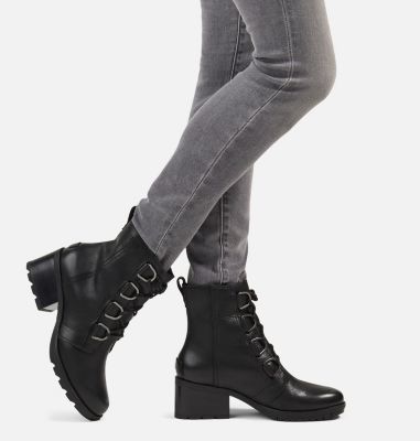 sorel lace up ankle boots