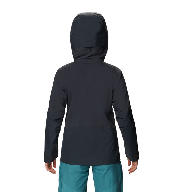 Women's High Exposure Gore-Tex C-Knit Jacket, Color: Dark Storm, image 2