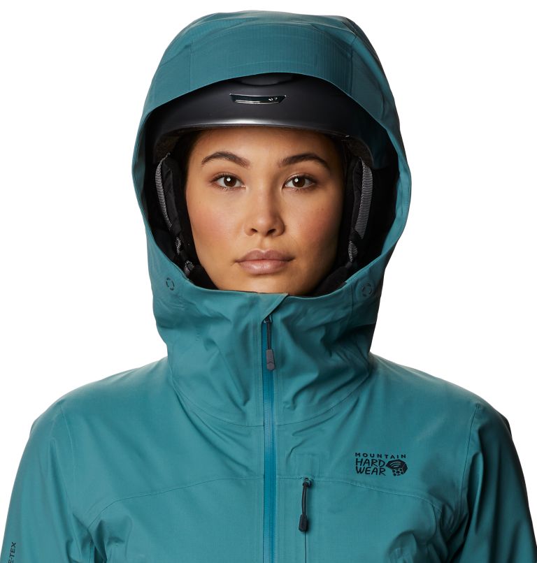 Women's High Exposure Gore-Tex C-Knit Jacket, Color: Washed Turq, image 4
