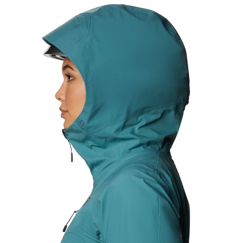 Thumbnail: Women's High Exposure Gore-Tex C-Knit Jacket, Color: Washed Turq, image 5