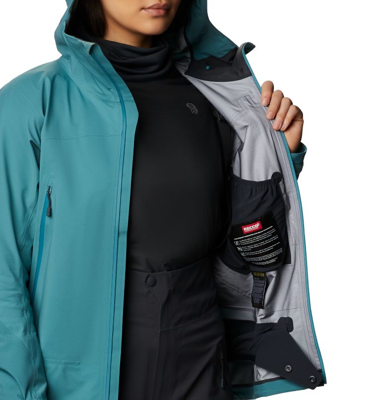 Women's High Exposure Gore-Tex C-Knit Jacket, Color: Washed Turq, image 9