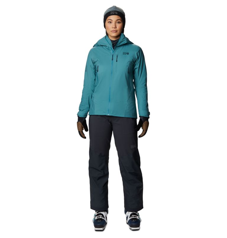 Thumbnail: Women's High Exposure Gore-Tex C-Knit Jacket, Color: Washed Turq, image 11