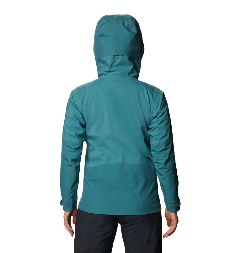 Women's High Exposure Gore-Tex C-Knit Jacket, Color: Washed Turq, image 2