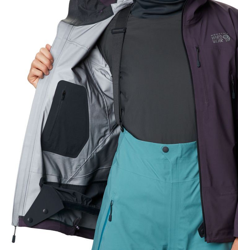 Women's High Exposure Gore-Tex C-Knit Jacket, Color: Blurple, image 9