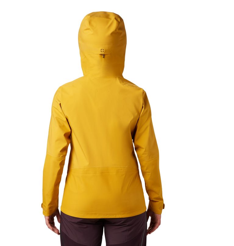 Women's High Exposure Gore-Tex C-Knit Jacket, Color: Gold Hour, image 2