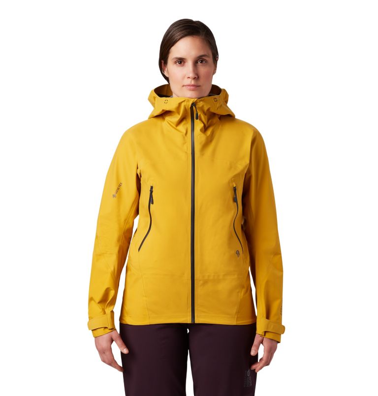 Women's High Exposure Gore-Tex C-Knit Jacket, Color: Gold Hour, image 1