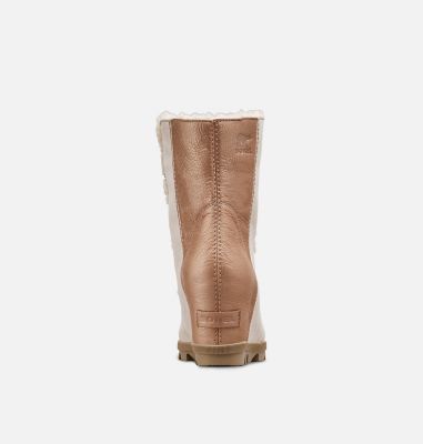 joan of arctic ii lux wedge genuine shearling bootie