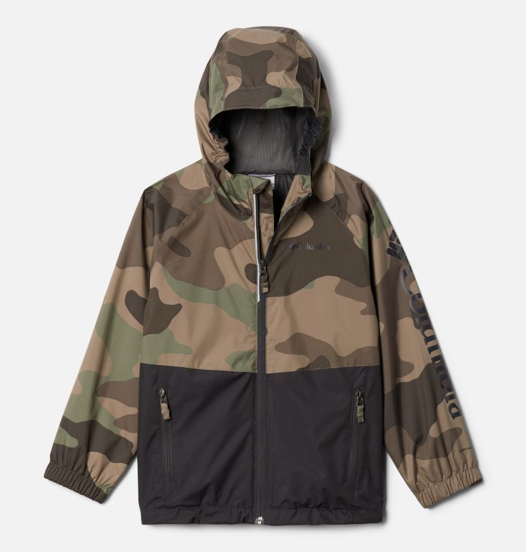 Youth Dalby Springs Jacket, Color: Shark, Cypress Mod Camo, image 1