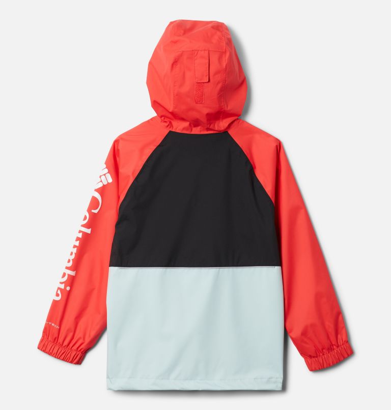 Youth Dalby Springs Jacket, Color: Icy Morn, Black, Red Hibiscus, image 2