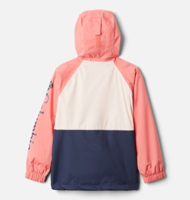 Veste de pluie Dalby Springs&trade; Junior Dalby Springs&trade; Jacket | 621 | XS, Nocturnal, Peach Quartz, Salmon, back