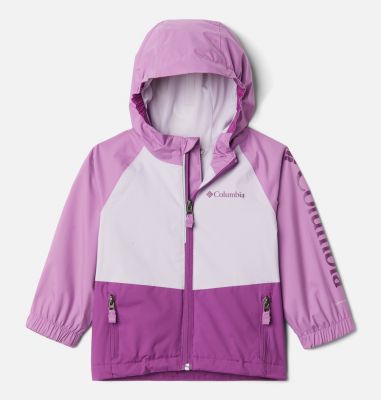 Veste de pluie Dalby Springs&trade; Junior Dalby Springs&trade; Jacket | 621 | XS, Berry Jam, Pale Lilac, Blossom Pink, front