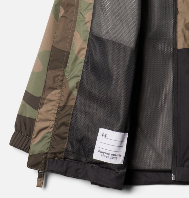 Kids' Dalby Springs Jacket, Color: Shark, Cypress Mod Camo, image 3