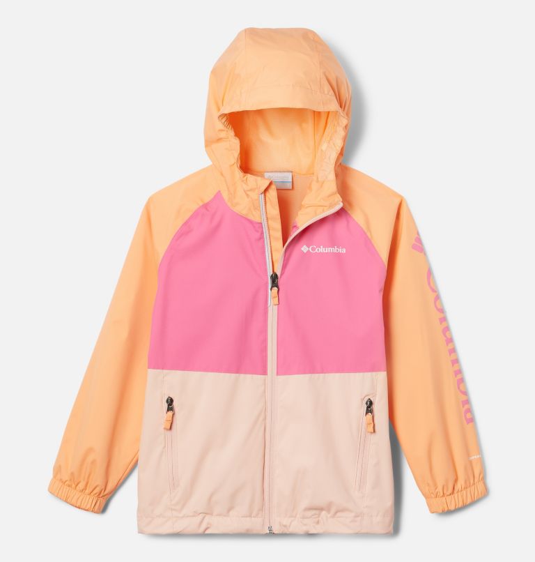 Kids' Dalby Springs Jacket, Color: Peach, Wild Geranium, Peach Blossom, image 1