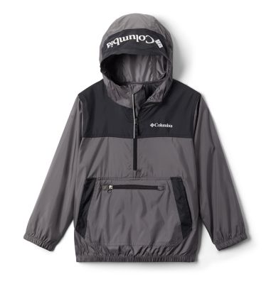 Bloomingport&trade; Windjacke Junior Bloomingport&trade; Windbreaker | 464 | L, City Grey, Black, front