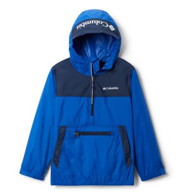 Bloomingport&trade; Windjacke Junior Bloomingport&trade; Windbreaker | 464 | L, Azul, Collegiate Navy, front