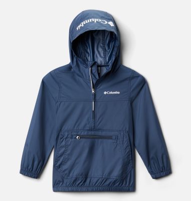 Bloomingport&trade; Windjacke Junior Bloomingport&trade; Windbreaker | 464 | L, Collegiate Navy, front