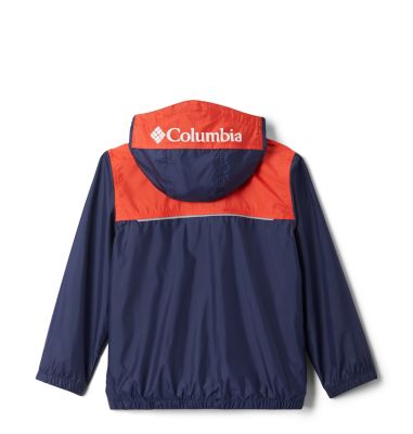 Bloomingport&trade; Windjacke Junior Bloomingport&trade; Windbreaker | 464 | L, Nocturnal, Bright Poppy, back