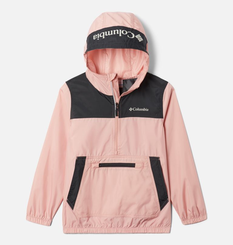Youth Bloomingport Windbreaker, Color: Faux Pink, Shark, image 1