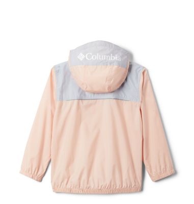 Bloomingport&trade; Windjacke Junior Bloomingport&trade; Windbreaker | 464 | L, Peach Cloud, Cirrus Grey, back