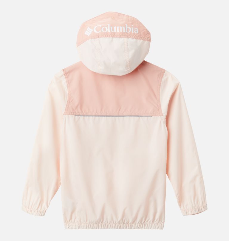 Youth Bloomingport Windbreaker, Color: Peach Quartz, Faux Pink, image 2