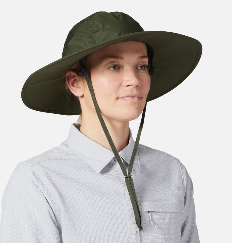 Mountain Hardwear Exposure/2 GORE-TEX INFINIUM Rain Hat Green