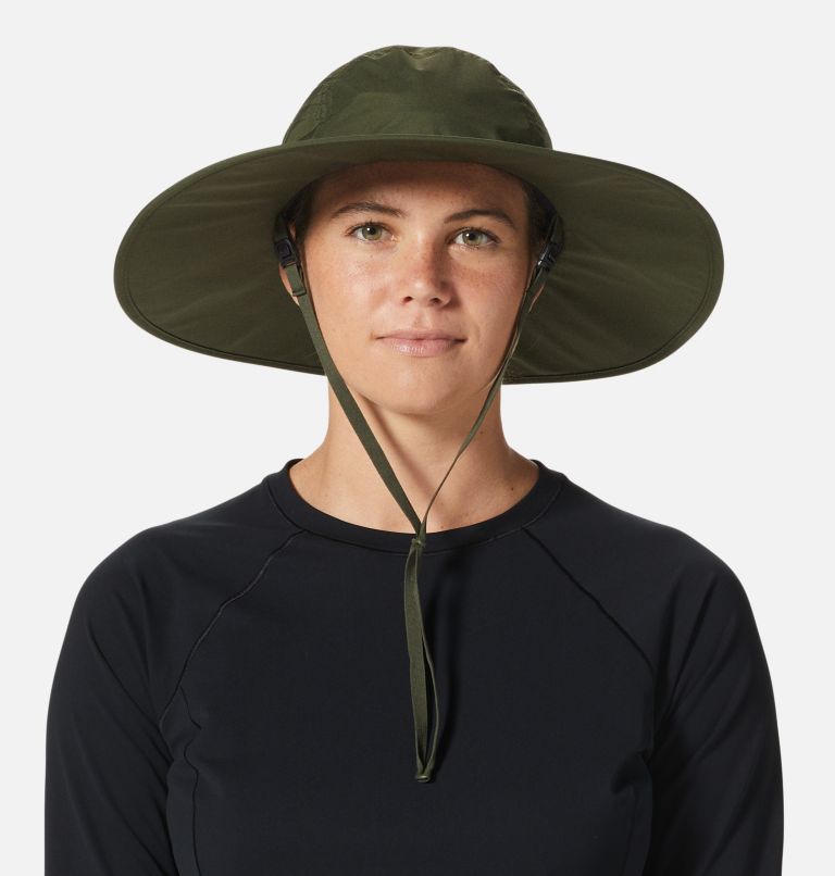 Exposure/2 Gore-Tex Infinium® Rain Hat, Color: Surplus Green, image 6