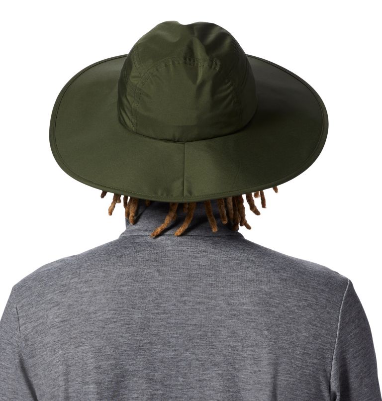 Thumbnail: Exposure/2 Gore-Tex Infinium® Rain Hat, Color: Surplus Green, image 2