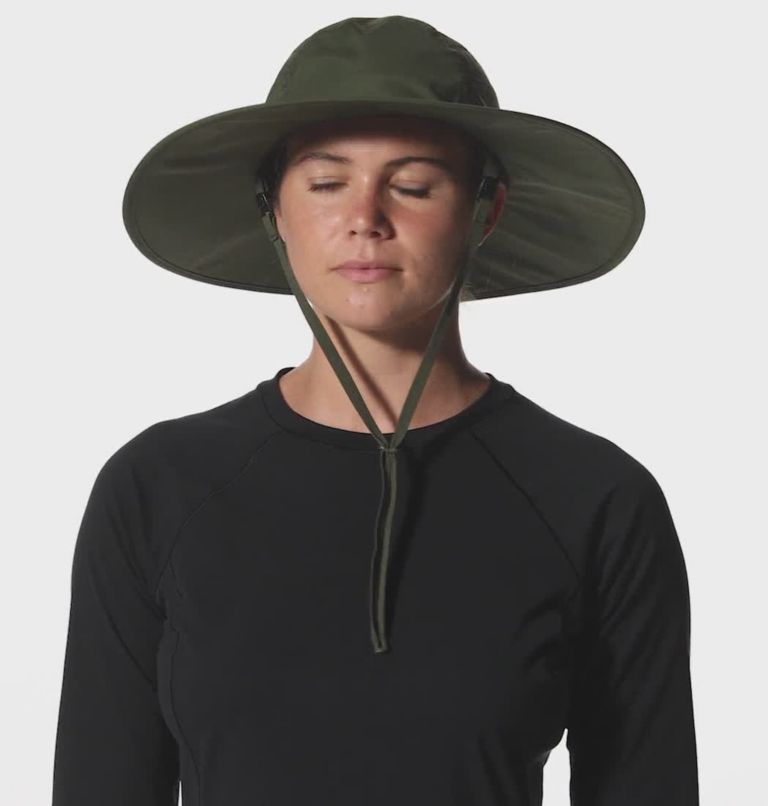 Exposure/2 Gore-Tex Infinium® Rain Hat, Color: Surplus Green