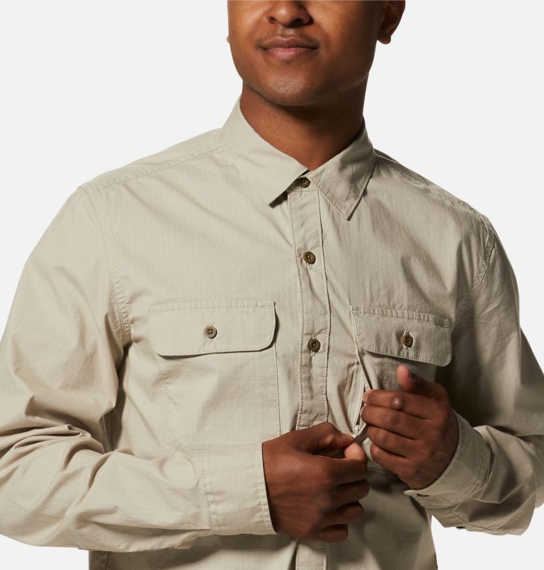 Men's J Tree Long Sleeve Shirt, Color: Sandblast, image 4