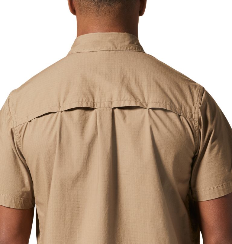 Thumbnail: Men's J Tree Short Sleeve Shirt, Color: Trail Dust, image 5
