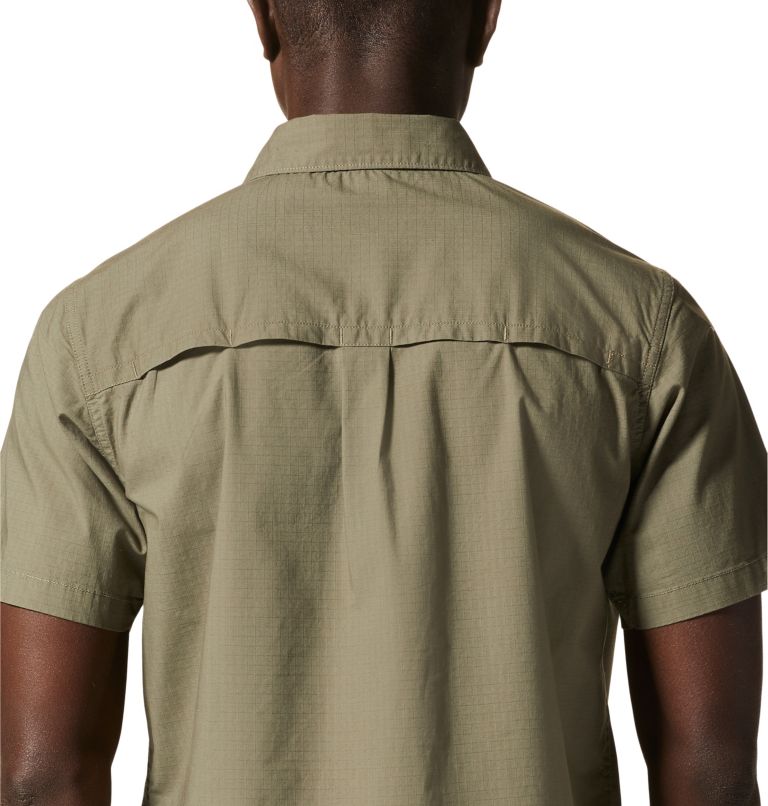 Thumbnail: Men's J Tree Short Sleeve Shirt, Color: Stone Green, image 5
