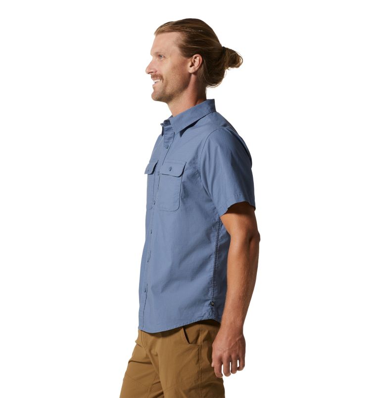 Thumbnail: Men's J Tree Short Sleeve Shirt, Color: Light Zinc, image 3