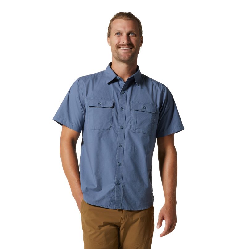 Thumbnail: Men's J Tree Short Sleeve Shirt, Color: Light Zinc, image 1